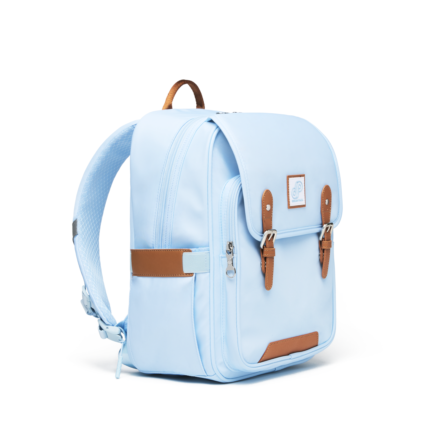 kid walking with backpack